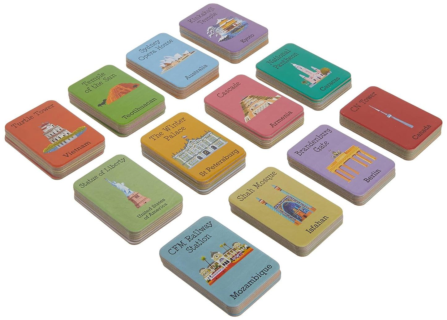Cities of the World Memory Game