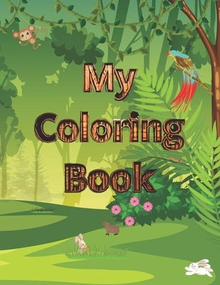 My Coloring Book: 80 Page Dragon Coloring Book for Kids by de la Cerda, David