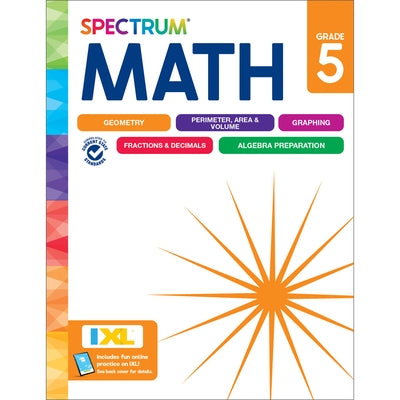 Spectrum Math Workbook, Grade 5 by Spectrum