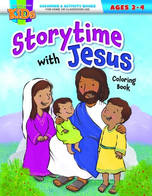 Storytime with Jesus Coloring Book: Coloring & Activity Book (Ages 2-4) by Warner Press
