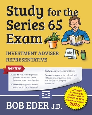 Study for the Series 65 Exam by Eder, Bob