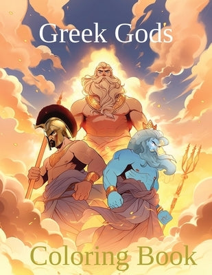 Greek Gods: Coloring Book Volume II by Martin Fritscher, Vivien Reinhart