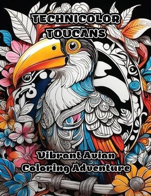 Technicolor Toucans: Vibrant Avian Coloring Adventure by Colorzen