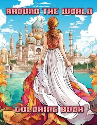 Around the World: Coloring Book by Hazra, A.