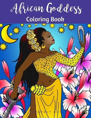 African Goddess Coloring Book by Butler, Kimberly