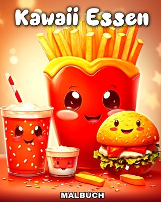 Kawaii Essen Malbuch: Ausmalbilder mit niedlichen Kawaii Lebensmitteln, Fast Food und S??igkeiten by Riley, Lucy