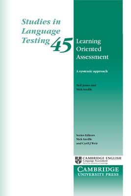 Learning Oriented Assessment by Jones, Neil