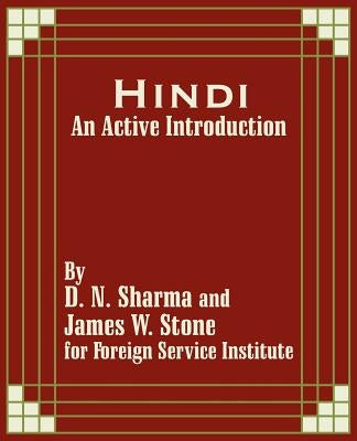 Hindi: An Active Introduction by Foreign Service Institute