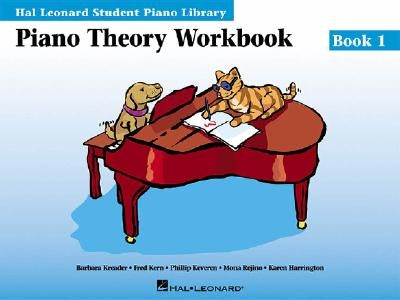 Piano Theory Workbook Book 1 Hal Leonard Student Piano Library Beginner Piano Sheet Music and Theory Book Fun Exercises and Lessons for Kids and Adult by Kern, Fred