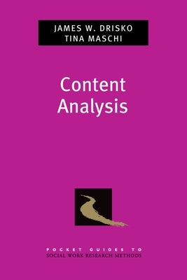 Content Analysis by Drisko, James