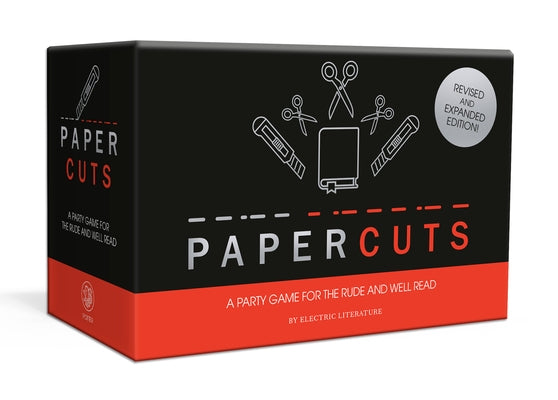 Papercuts: A Party Game for the Rude and Well-Read (a Card Game for Book Lovers) by Electric Literature