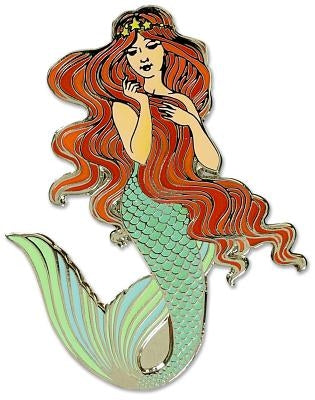 Enamel Pin Mermaid by Peter Pauper Press, Inc