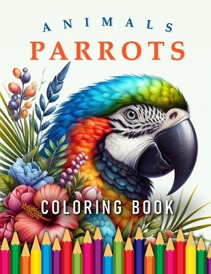 Parrot Coloring Book: for Adults and Children by Color Books, My