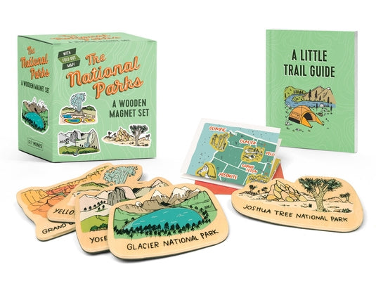 The National Parks: A Wooden Magnet Set by Garczynski, Matt