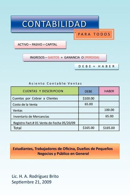 Contabilidad Para Todos by Brito, LIC H. a. Rodrguez