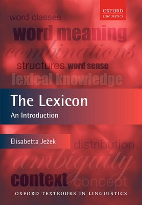 Lexicon: An Introduction by Jezek, Elisabetta