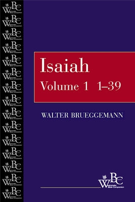 Isaiah 1-39 by Brueggemann, Walter