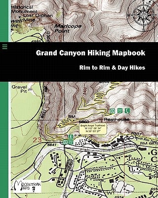 Grand Canyon Hiking Mapbook: Rim to Rim and Day Hikes by Fulton, Brenna