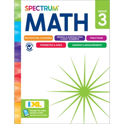 Spectrum Math Workbook, Grade 3 by Spectrum