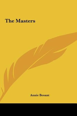 The Masters by Besant, Annie