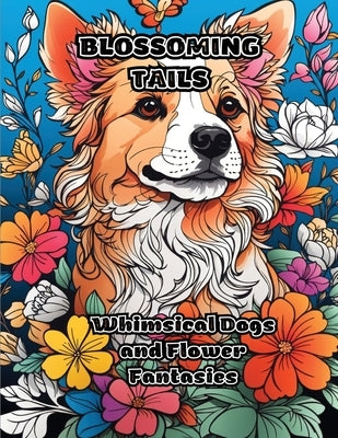 Blossoming Tails: Whimsical Dogs and Flower Fantasies by Colorzen
