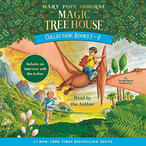 Magic Tree House Collection: Books 1-8: Dinosaurs Before Dark, the Knight at Dawn, Mummies in the Morning, Pirates Past Noon, Night of the Ninjas, Aft (Magic Tree House (R))