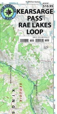 Kearsarge Pass: Rae Lakes Loop by Harrison, Tom