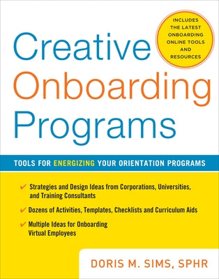 Creative Onboarding Programs (Pb) by Sims, Doris