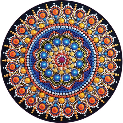 Magical Mandala 1000 Piece Round Jigsaw Puzzle by