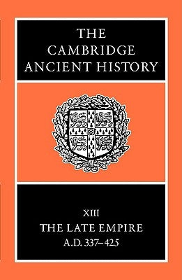 The Cambridge Ancient History by Cameron, Averil