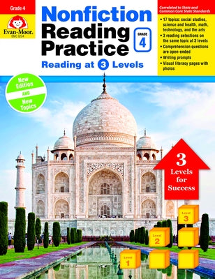 Nonfiction Reading Practice, Grade 4 by Evan-Moor Educational Publishers