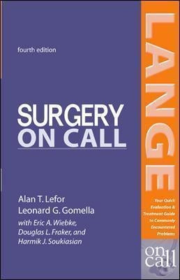 Surgery on Call by Wiebke, Eric