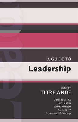 Isg 43 a Guide to Leadership by Ande, Titre