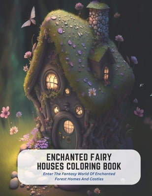 Enchanted Fairy Houses Coloring Book: Enter The Fantasy World Of Enchanted Forest Homes And Castles by Castro, Byron
