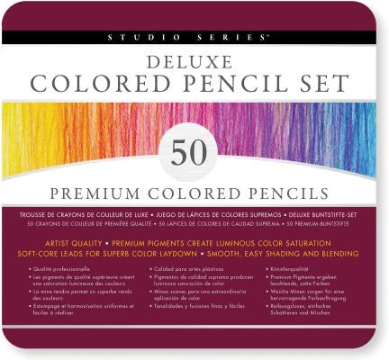 Studio Series Colored Pencil/50set by Peter Pauper Press, Inc