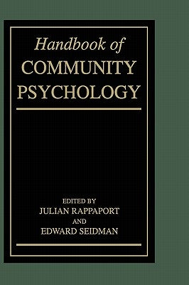 Handbook of Community Psychology by Rappaport, Julian