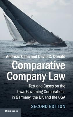 Comparative Company Law by Cahn, Andreas
