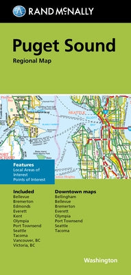 Rand McNally Folded Map: Puget Sound Regional Map by Rand McNally
