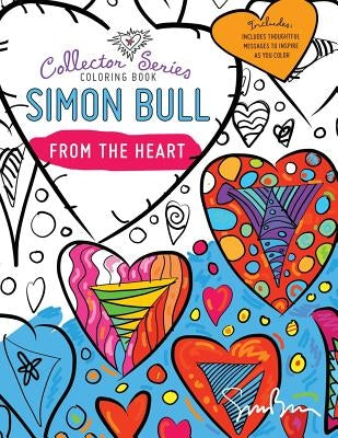 Simon Bull Coloring Book: From The Heart by Bull, Simon