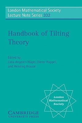 Handbook of Tilting Theory by Angeleri Hügel, Lidia