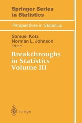 Breakthroughs in Statistics by Kotz, Samuel