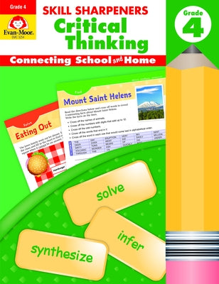 Skill Sharpeners Critical Thinking, Grade 4 by Evan-Moor Educational Publishers