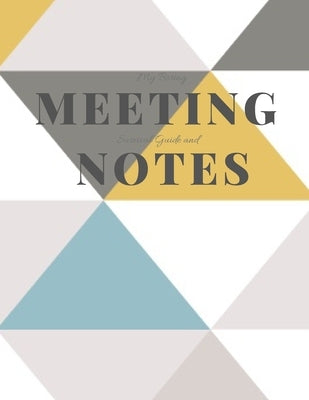 My Boring Meeting Survival Guide and Notes: 8.5x11 Meeting Notebook and Puzzle Book by Books, Gadfly