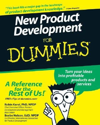 New Product Development for Dummies by Karol, Robin