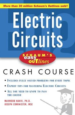 Schaum's Easy Outline Electric Circuits by Nahvi, Mahmood