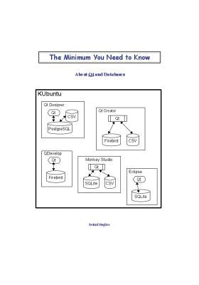 The Minimum You Need to Know About Qt and Databases by Hughes, Roland