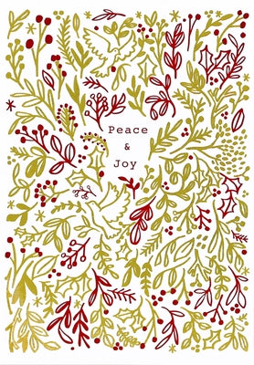 Tidings of Peace & Joy Small Boxed Holiday Cards by Sands, Becky