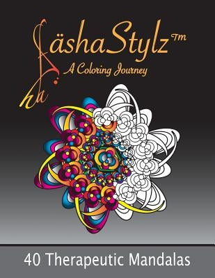 40 Therapeutic Mandalas: Adult Coloring Book by Scully, Sasha