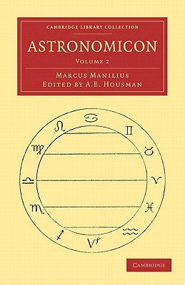 Astronomicon by Manilius, Marcus