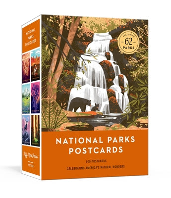 National Parks Postcards: 100 Illustrations That Celebrate America's Natural Wonders by Fifty-Nine Parks
